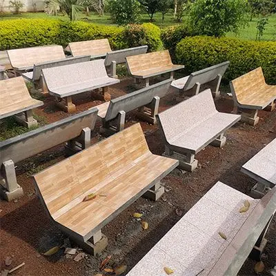 Concrete Tiles Chair
